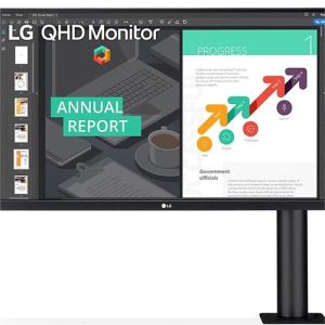 Monitor LG 27IN QHD (2560x1440) IPS HDMI DisplayPort USB-C sRGB 99% (Typ.) w - 2