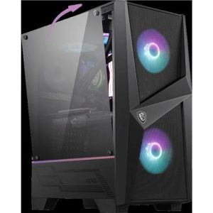 Gabinete MAG FORGE 100R - MSI Chassis 2*RGB Fan + 1 to 6 RGB controller board+1*