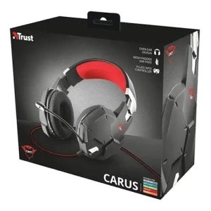 Audifonos TRUST GXT 322 Dynamic Headset - black - 20408