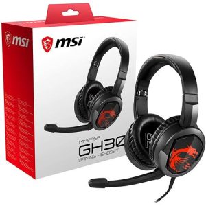 Audífonos IMMERSE GH30 V2 - MSI Immerse GH30 V2 Headset High Quality Drivers Ext