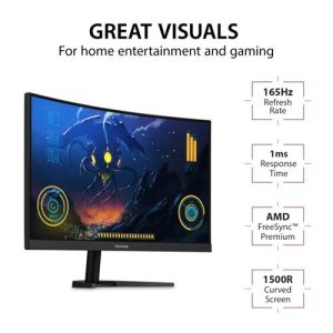 VX2468-PC-MHD - VWS 24IN MVA LCD CURVED 1500R FHD 165Hz 1Ms