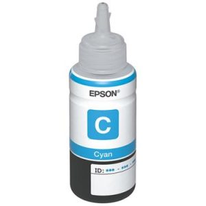 Tinta EPSON CYAN 70ml L220/L1300/L375/L575/L565/L396/L120/L495/L475/L380 - T6642