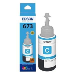 Tinta EPSON CYAN L800 - T673220-AL