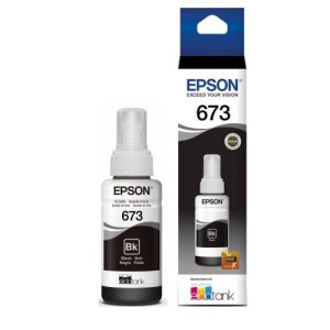 Tinta EPSON BLCK L800 - T673120-AL