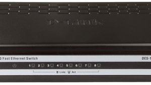 D-LINK Unmanaged 8-Port 10/100/1000base-T Switch - DGS-1008A
