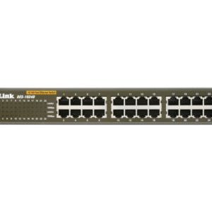 D-LINK 24-Port 10/100Mbps Unmanaged Switch - DES-1024D