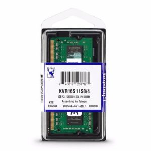 Memoria KINGSTONE KCP3L16SS8/4  4GB 1600MHz SODIMM Single Rank
