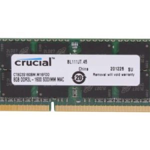 Memoria Crucial 8GB DDR3 1600/PC3 -1600 (MBP Jun 2012) - CT8G3S160BM
