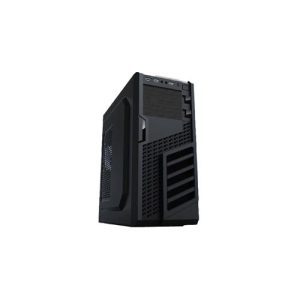 GABINETE CLIO 5906 CASE BLACK 5906 ATX 2X FAN 120MM 1 REAR1 FRONT VGASUPORTED330