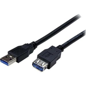Cable STARTECH Cable USB 3.0 de 2m Extensor Alargador - USB A Macho a H - USB3SE