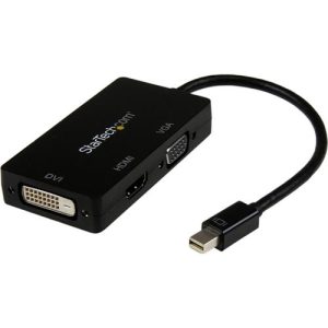Cable STARTCH Conversor Mini DisplayPort a VGA DVI o HDMI - Co - M