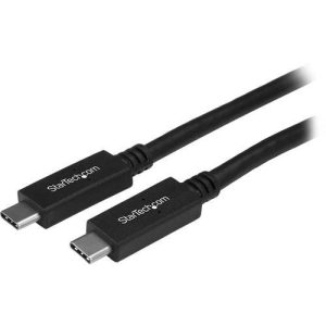 STARTECH Cable de 1m USB-C a USB Tipo C de Carga - Cable USB Tipo C - USB315CC1M
