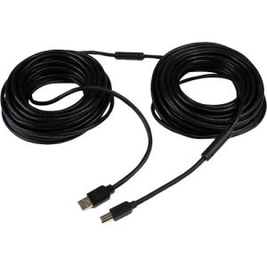 Cable 20 Metros 20m USB B Macho a USB A Macho Activo Ampl - USB2HAB65AC - STARTE