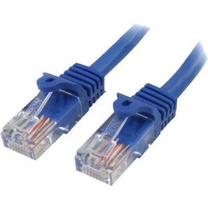 STARTECH Cable de 5m de red Ethernet Cat5e RJ45 sin traba snagless - - 45PAT5MBL