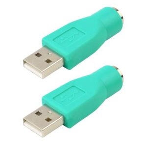 ADAPTADOR CONVERSOR DELL PS/2 MINIDIN A USB PARA TECLADO PS/2 HEMBRA  A USB MACH