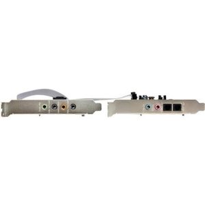 STARTECH Tarjeta de sonido PCI Express con sonido envolvente de 7. - PEXSOUND7CH