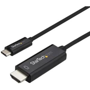 Adaptador STARTECH Cable  de 2m USB-C a HDMI 4K 60Hz - Negro - Cabl -