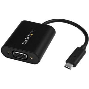 Adaptador STARTECH Gráfico Externo USB-C a VGA - Conversor USB Tipo -