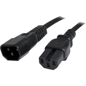 Adaptador STARTECH Cable 91cm 14 AWG Adaptador Jumper Bridge IEC C14 a IEC C1 -